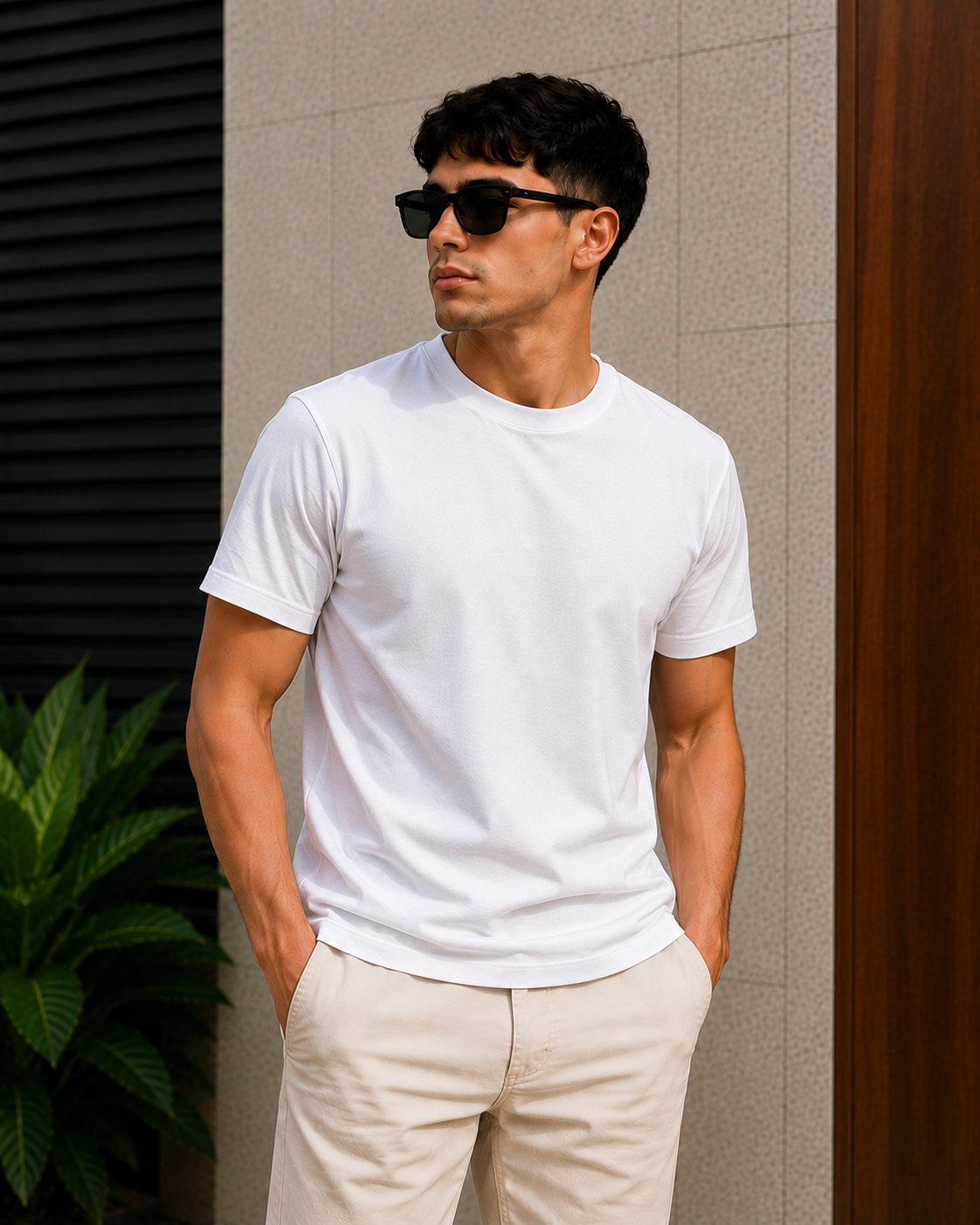 Polera Essential Blanco color #ffffff